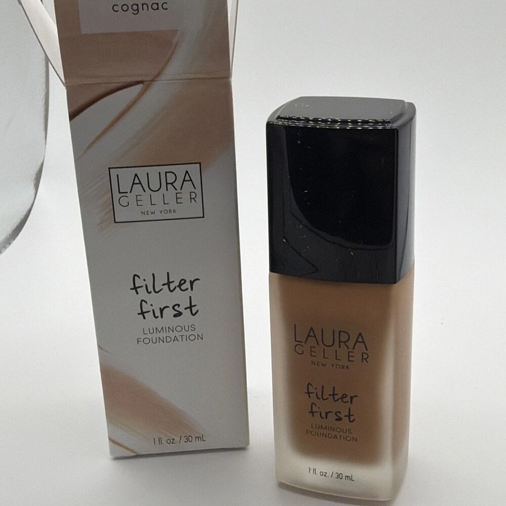 Laura Geller Filter First Luminous Foundation COGNAC  - full size New boxed 1 oz